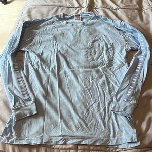 PINK baby blue long sleeve